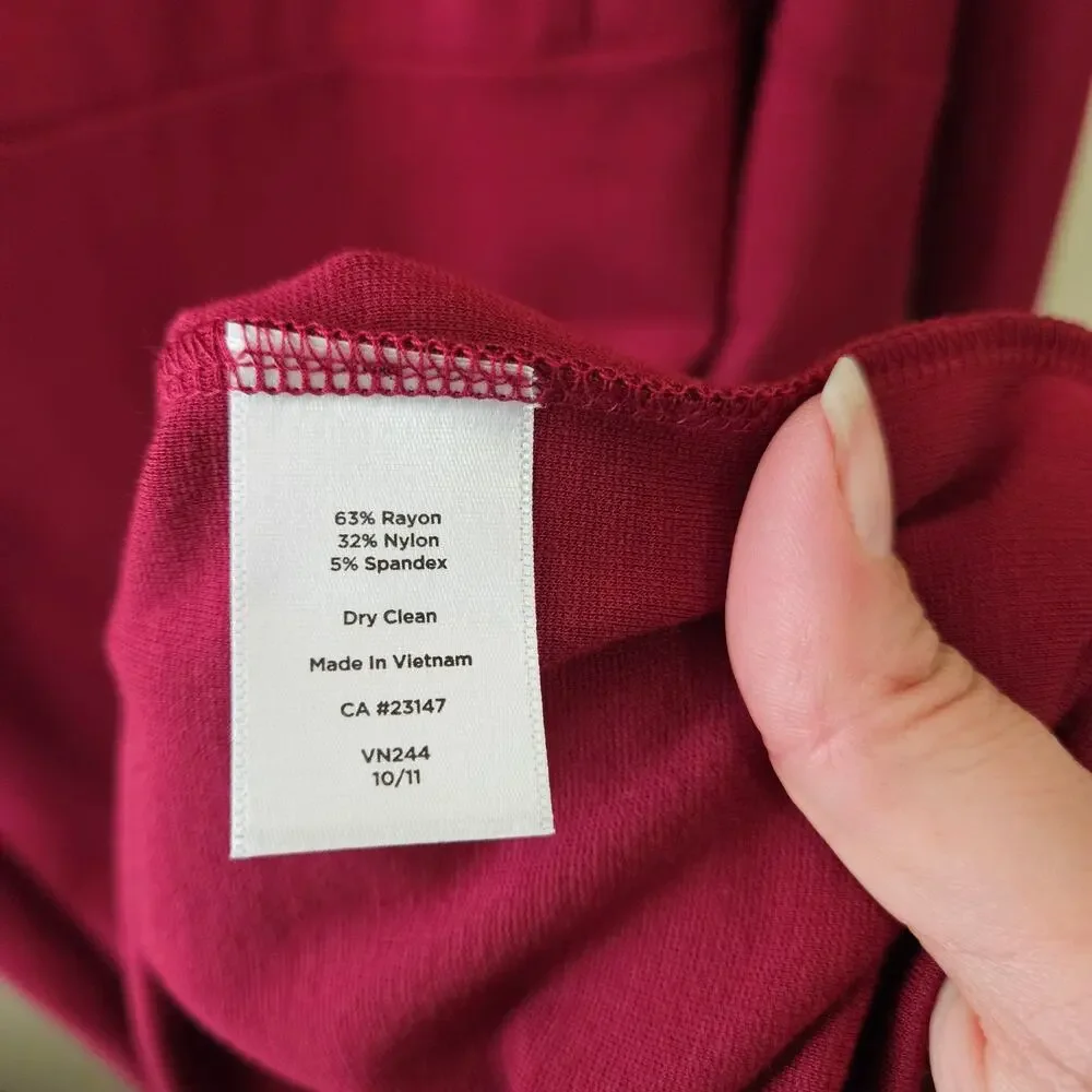 Talbots Women's Ponte Stretch Knit Sheath Dress, Size 20W Career Capsule - Picture 5 of 7